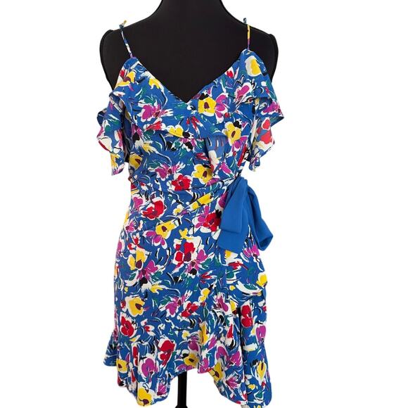 Summer Floral Wrap Sundress‎ TopShop 8 - Picture 2 of 4